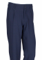 Preview: Pleated Trousers in Dark Blue