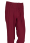 Preview: Pleated Trousers in Burgundy