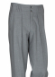 Preview: Gray Striped Pleated Trousers