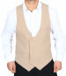 Preview: Vintage weste herren in beige