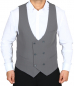 Preview: Green gray suit vest vintage