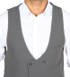 Preview: Green gray suit vest vintage