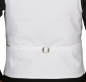 Preview: Double breasted mens vest in white