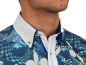 Preview: Shirt blue colorful patterned
