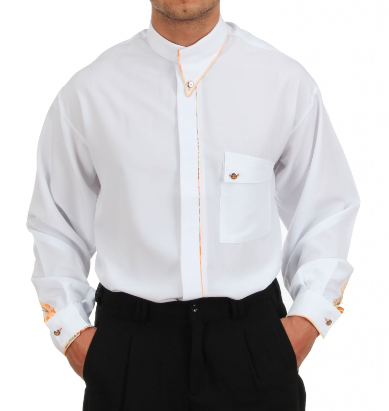 Stand-up Collar Shirt