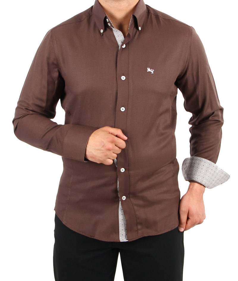 Casual Mens Shirt Slim Fit