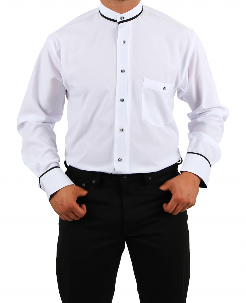 Stand-up Collar Shirt