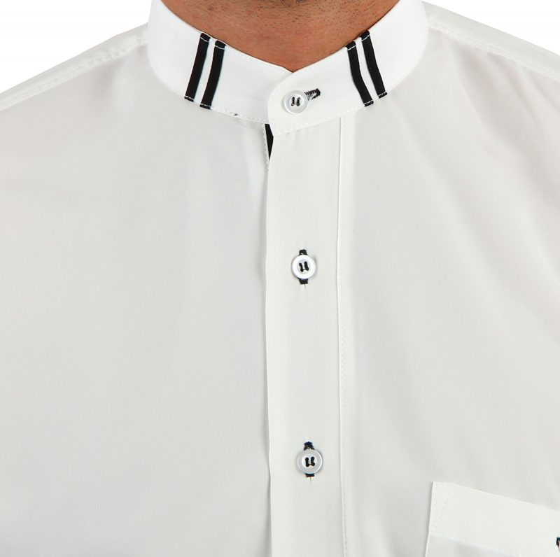 Stand-up Collar Shirt