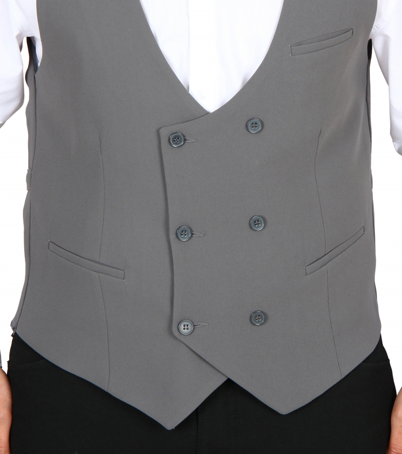 Green gray suit vest vintage