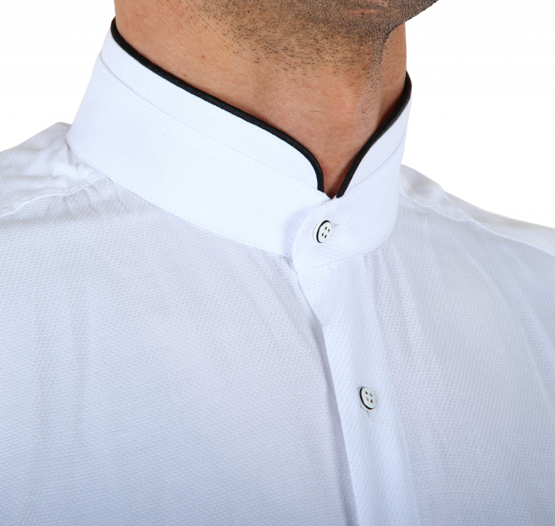 Stand-up Collar Shirt