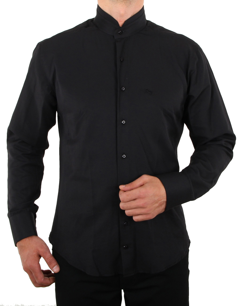 Stand-up Collar Shirt