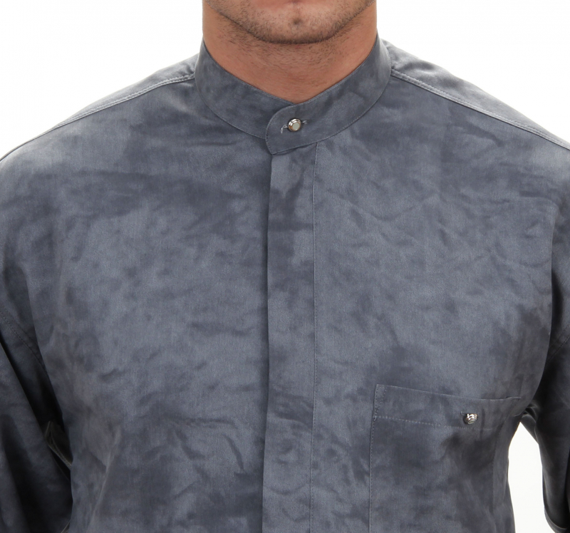 Stand-up Collar Shirt