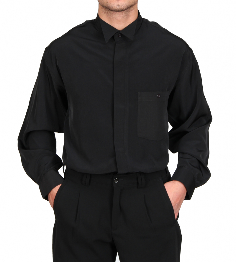 Stand-up Collar Shirt