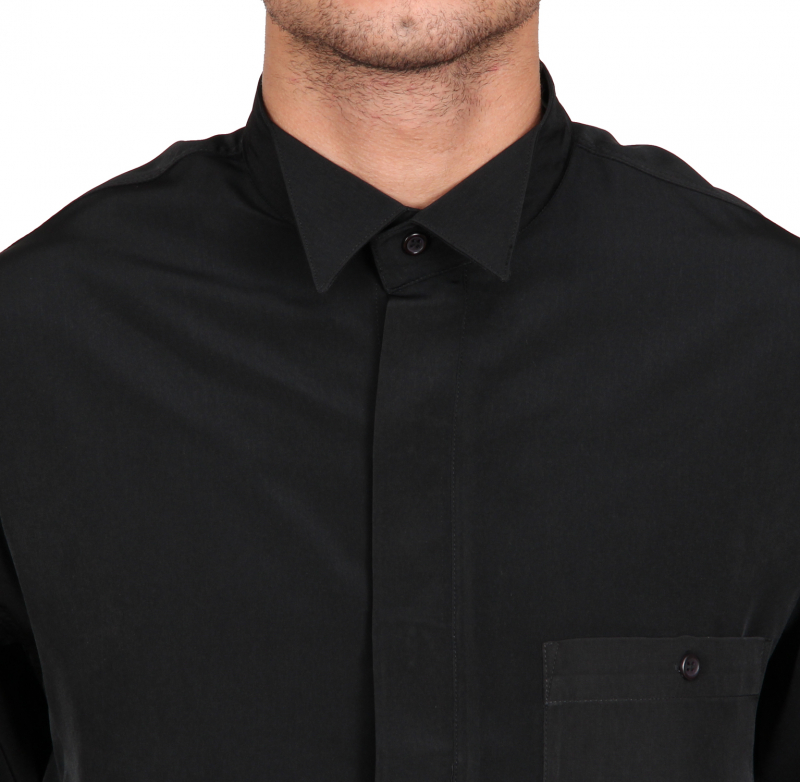 Stand-up Collar Shirt