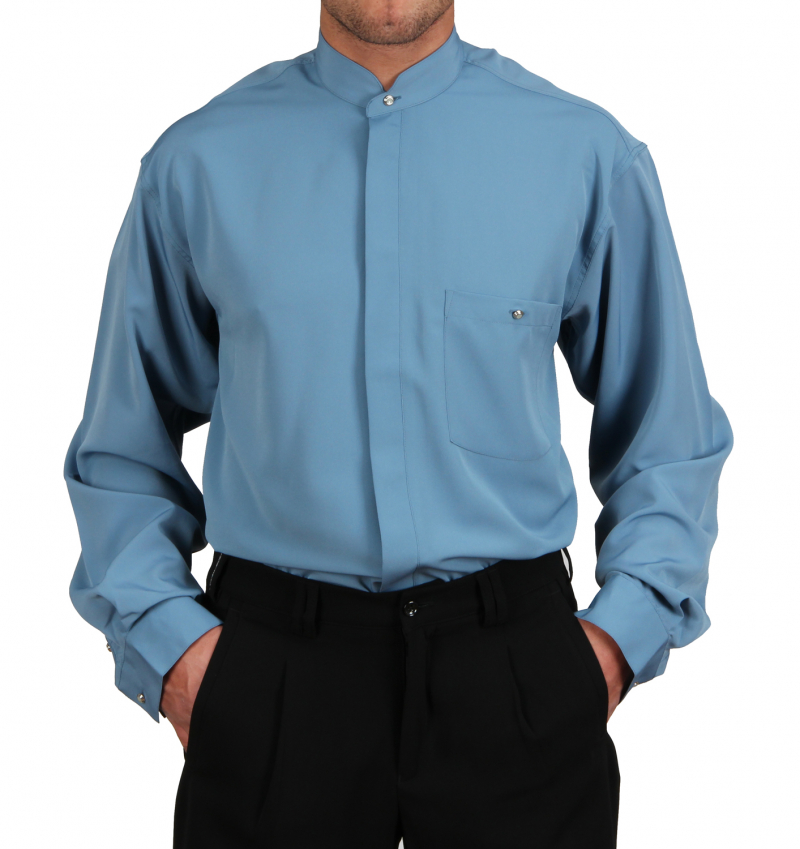 Stand-up Collar Shirt