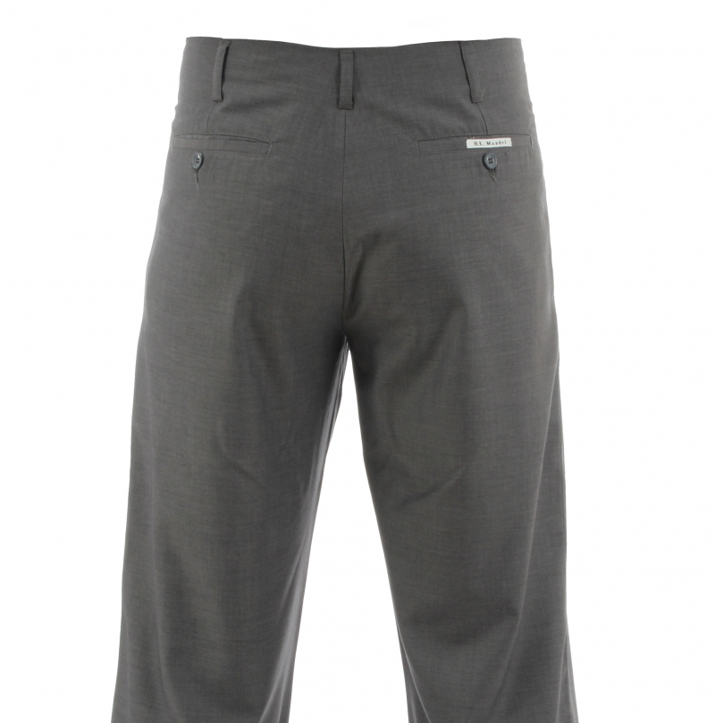 Pleated Trousers Gray