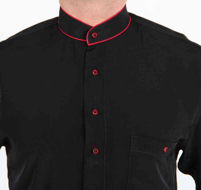 Stand-up Collar Shirt