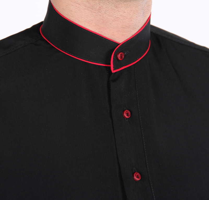 Stand-up Collar Shirt