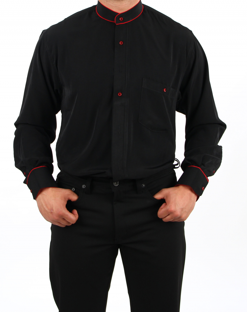 Stand-up Collar Shirt