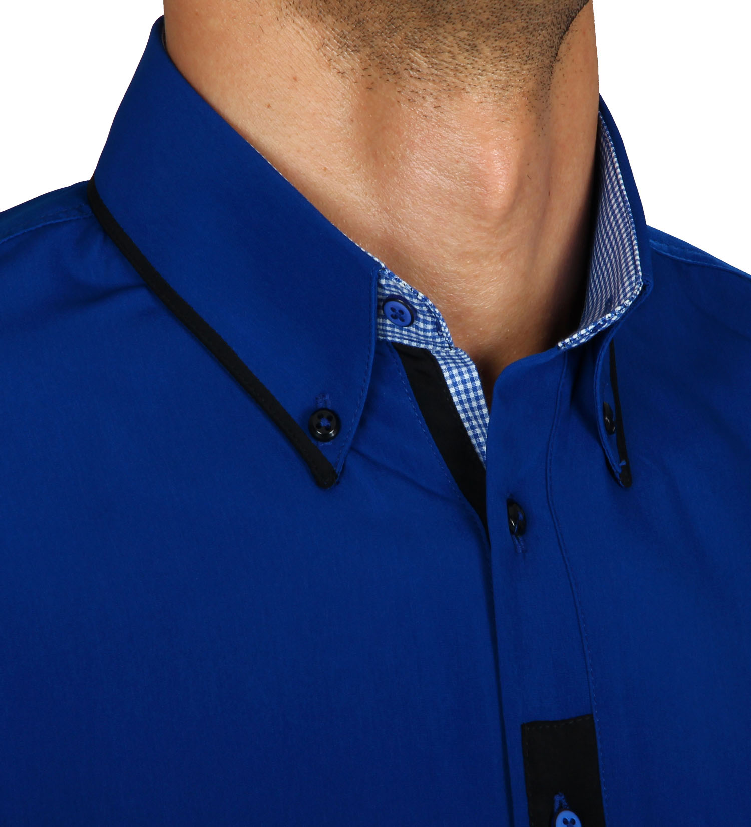 royal blue designer shirt