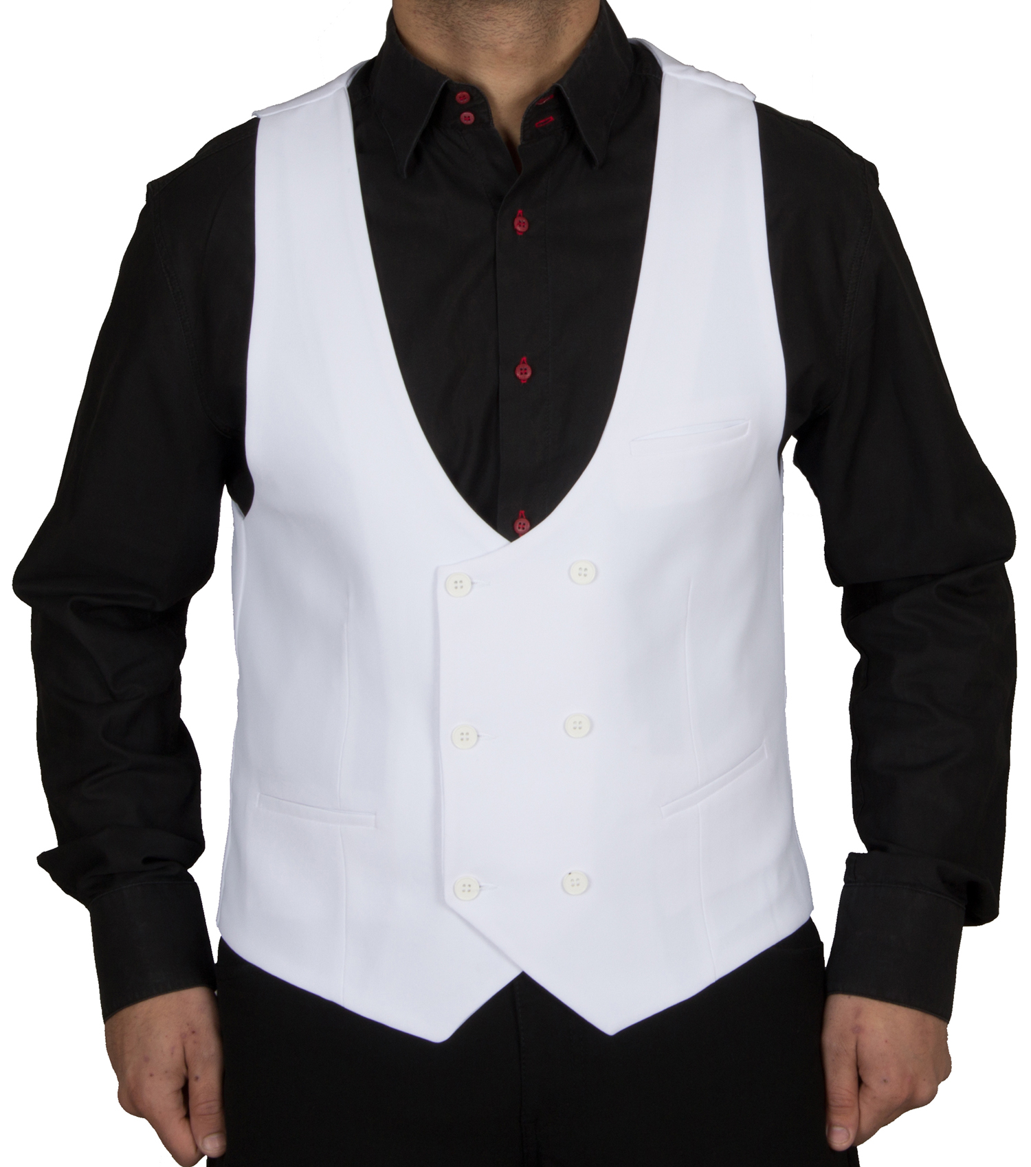 Alvivi Pailletten Weste Herren Anzug V-Ausschnitt Anzug-Weste Bra Weste MODERN Performance Shirts Slim Fit Top 