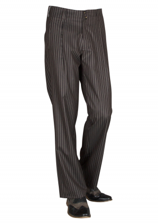 Pinstripe Trousers Vintage Style