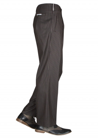 Pinstripe Trousers Vintage Style