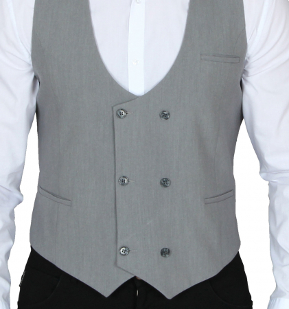 Gray suit vest vintage