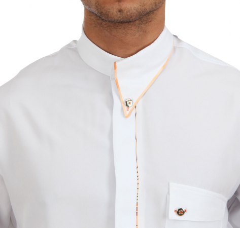 Stand-up Collar Shirt