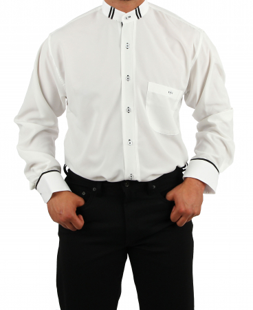 Stand-up Collar Shirt