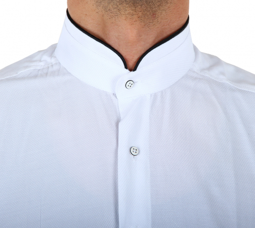 Stand-up Collar Shirt