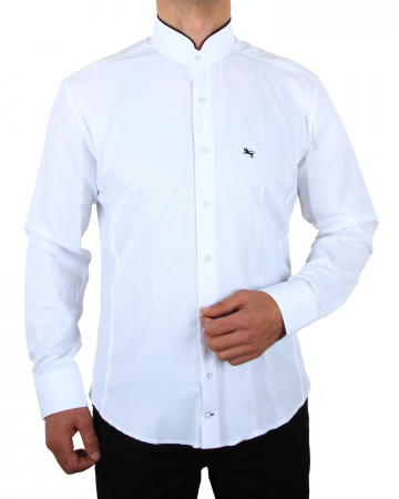 Stand-up Collar Shirt