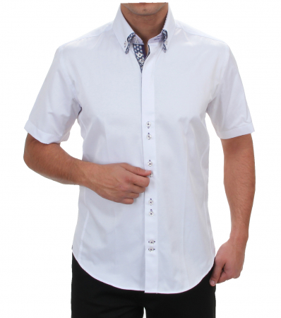 Silm-Fit Short Sleeve Shirt