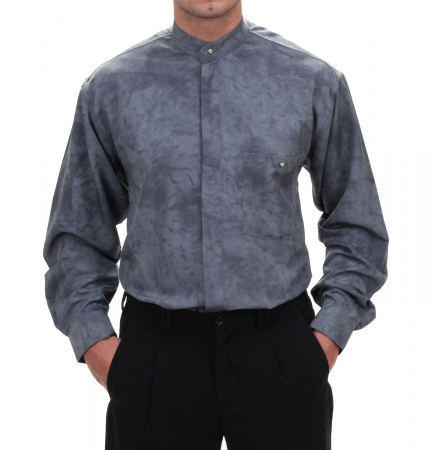 Stand-up Collar Shirt