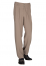 Beige Stoffhose Herren Retro Vintage Stil Model Boogie